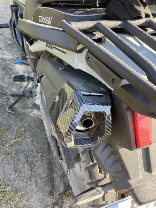 Накладки на вихлоп текен