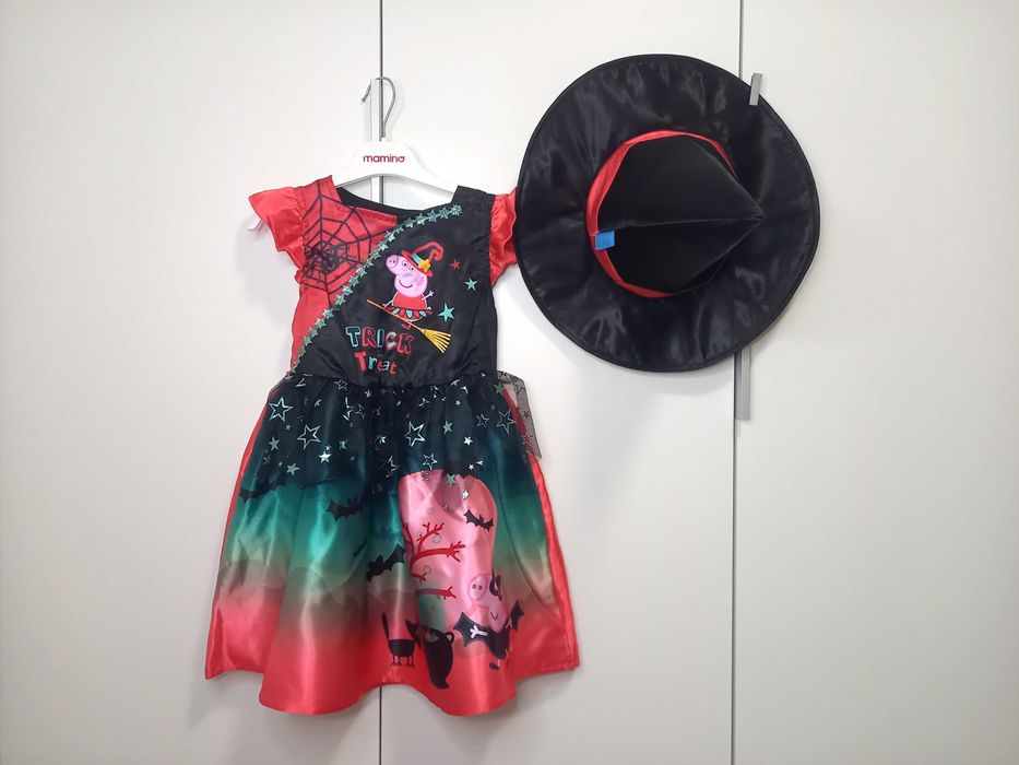 Костюм на хелловін чи новорічний плаття сукня свинка Пеппа 2-3 роки 98