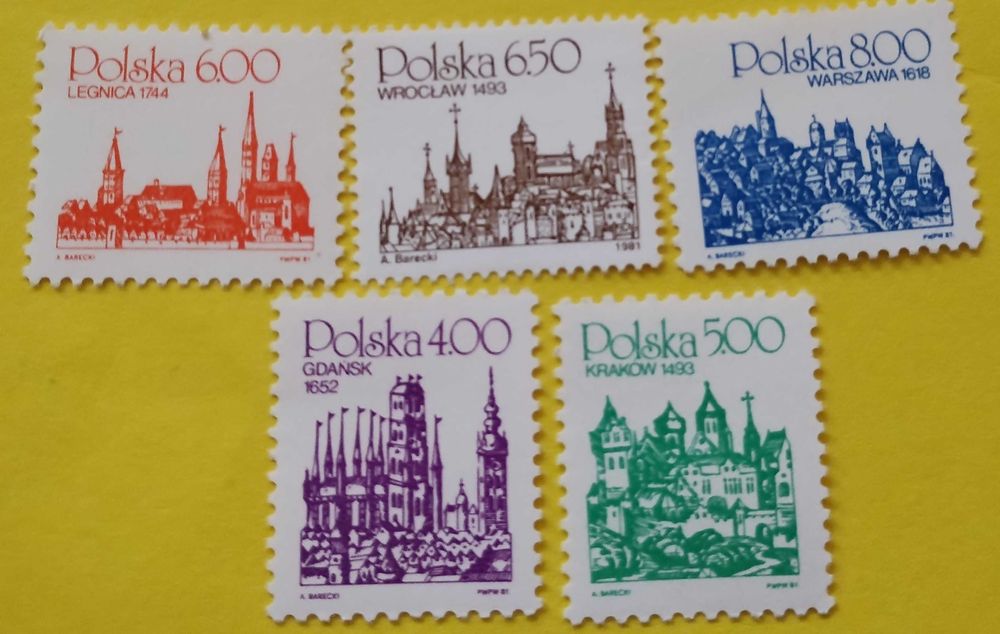 Znaczki pocztowe - Polska **