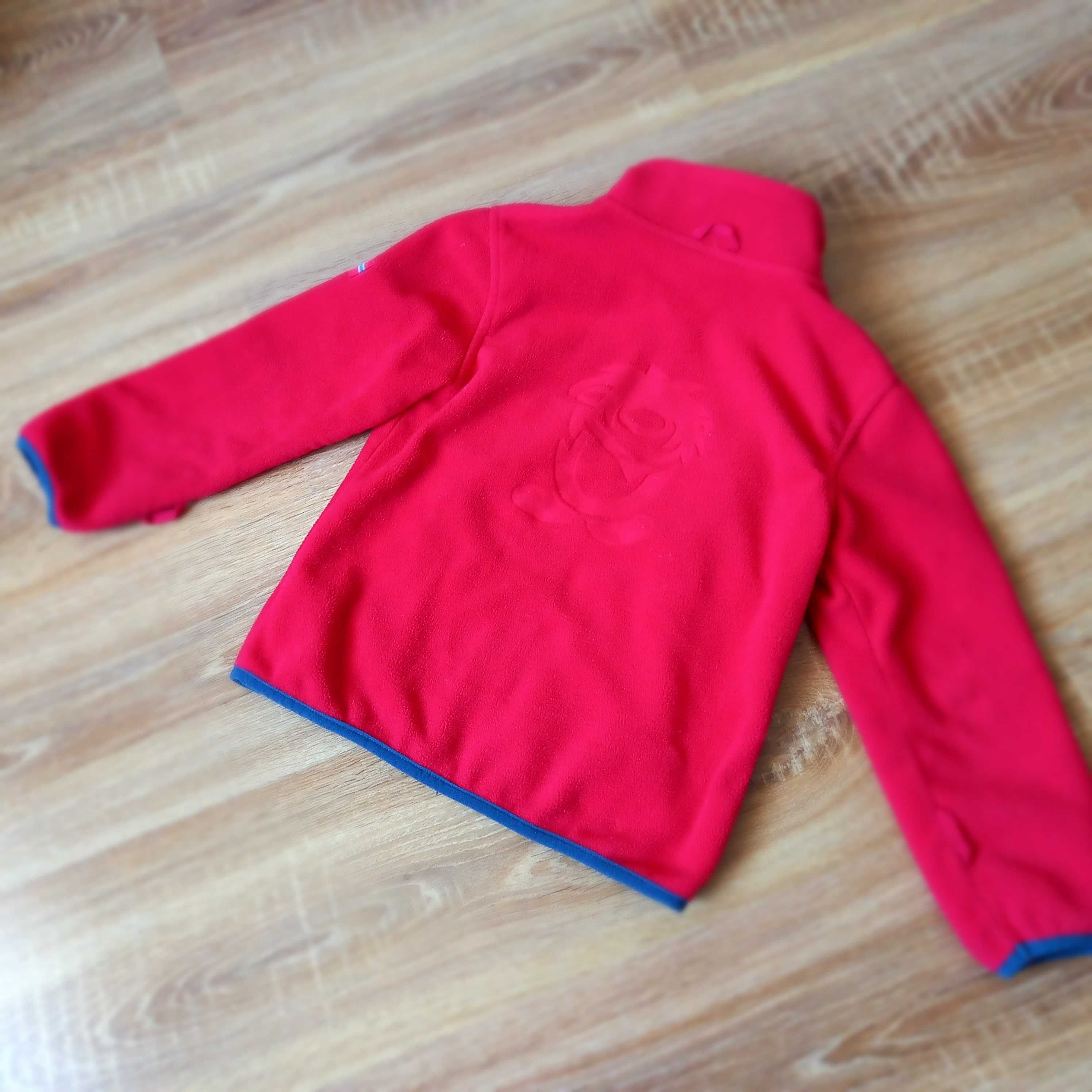 Kurtka bluza polarowa Trollkids - rozmiar 116