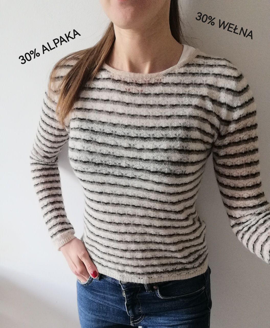 Samsoe Samsoe sweter chmurka alpaka wełna