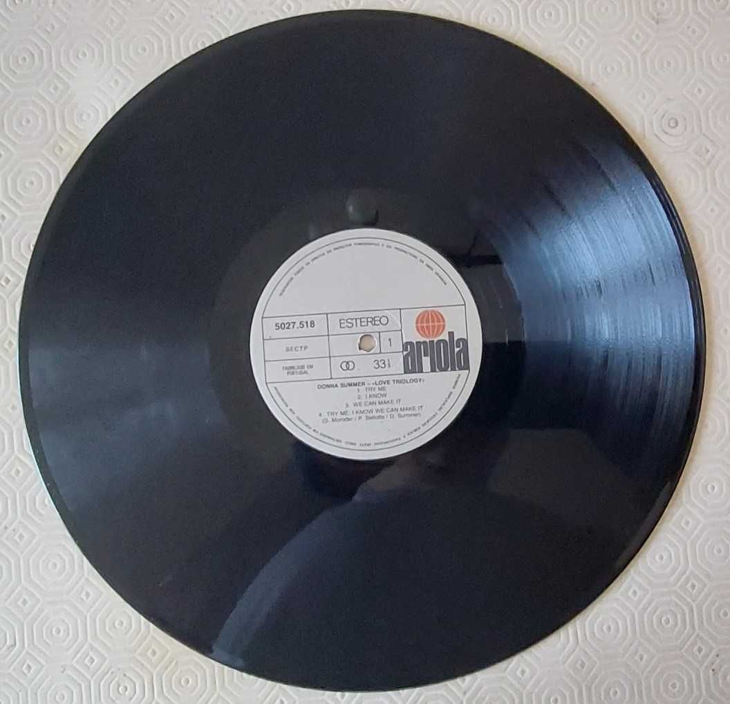 Disco Vinil Donna Summer - A Love Trilogy