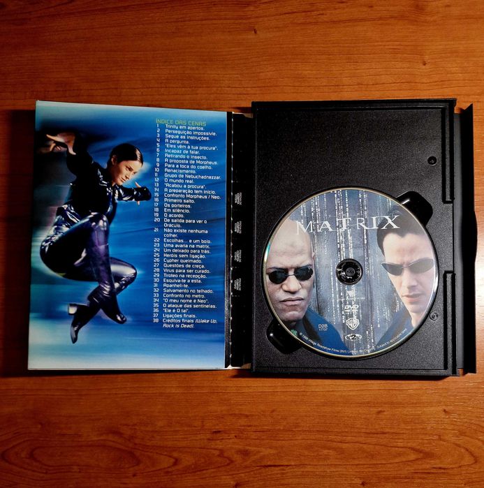 Trilogia MATRIX 5DVDS(Keanu Reeves/Carrie-Anne Moss/Laurence Fishburn)