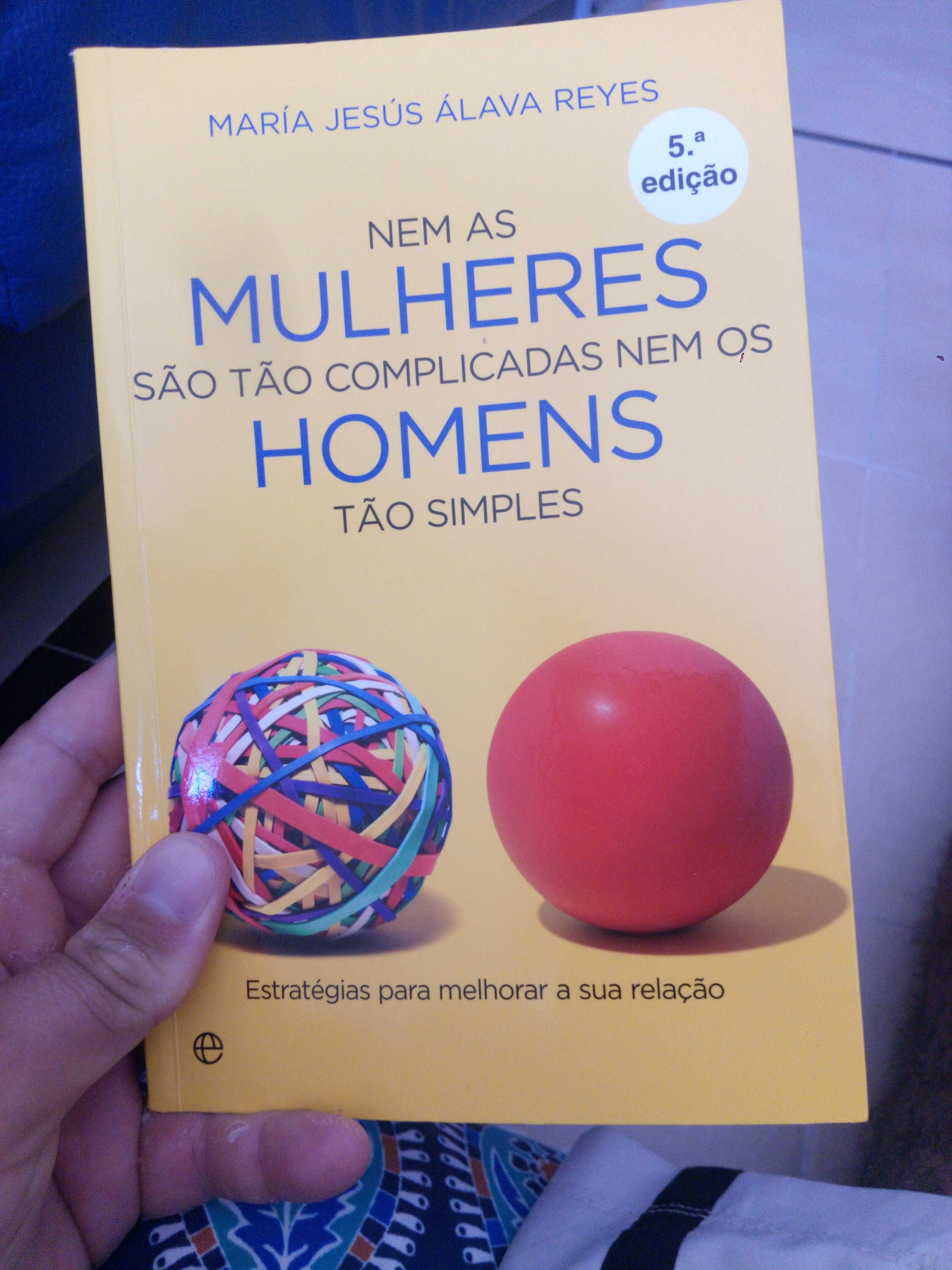 Livro nem as mulheres são tão complicadas nem os homens tão simples