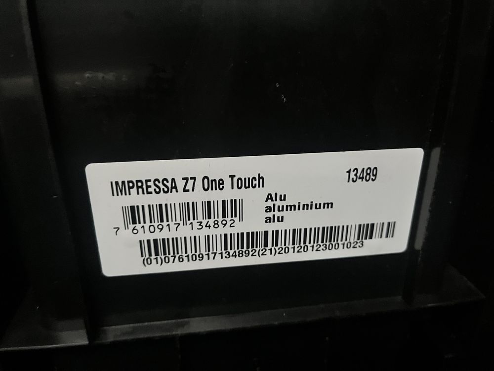 2 x Jura Impressa Z7