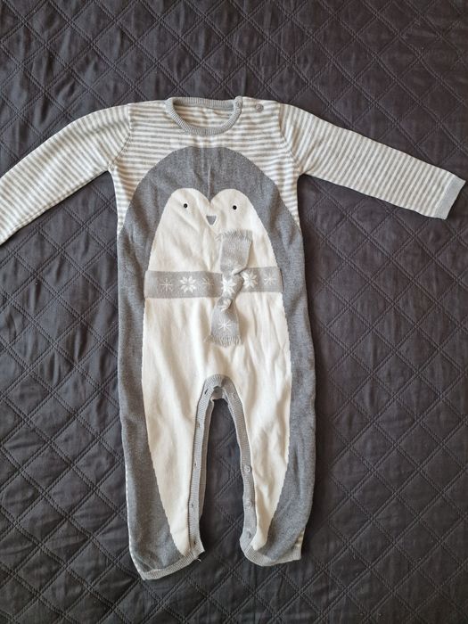 Śpiochy / strój pingwinka rozmiar 86-92