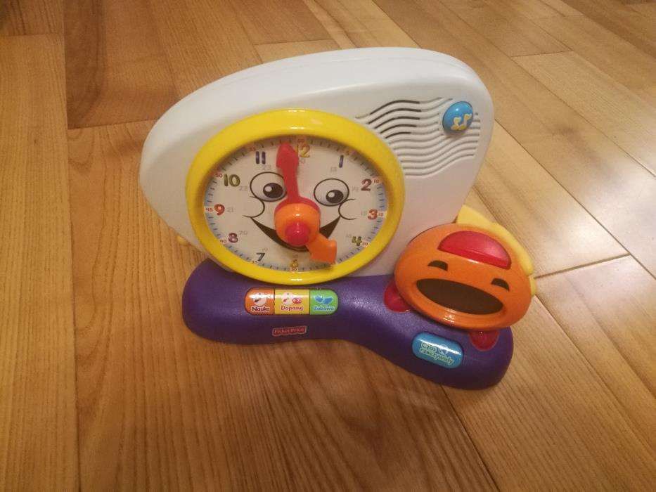 Zegar FISHER PRICE nauka przez zabawę