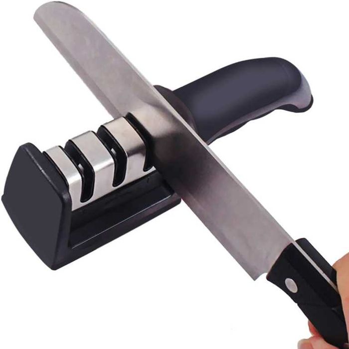 Ostrzałka Osełka Do Noży Nożyczek Kuchennych Trójfazowa Do Ostrzenia