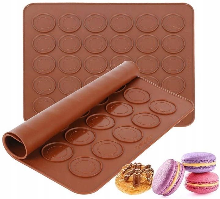 Forma mata silikonowa do ciasteczek ciastek makaroników makaroniki 108
