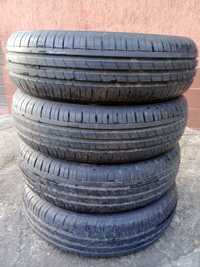 Opony Hankook 165/70R14 prawie nowe 4 sztukii