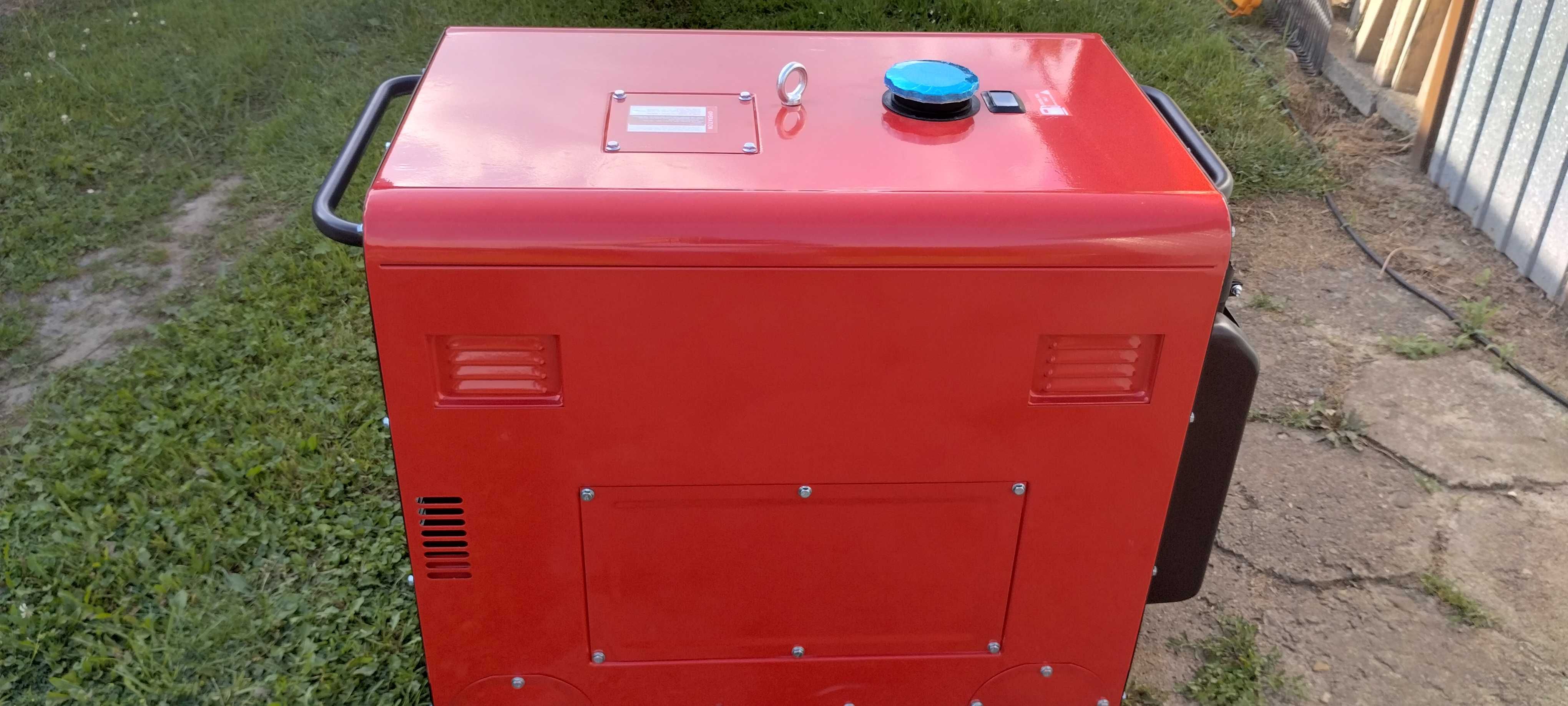 Cichy agregat prądotwórczy GEN POWER JDE9500SE 8 kW AVR DIESEL 3FAZY