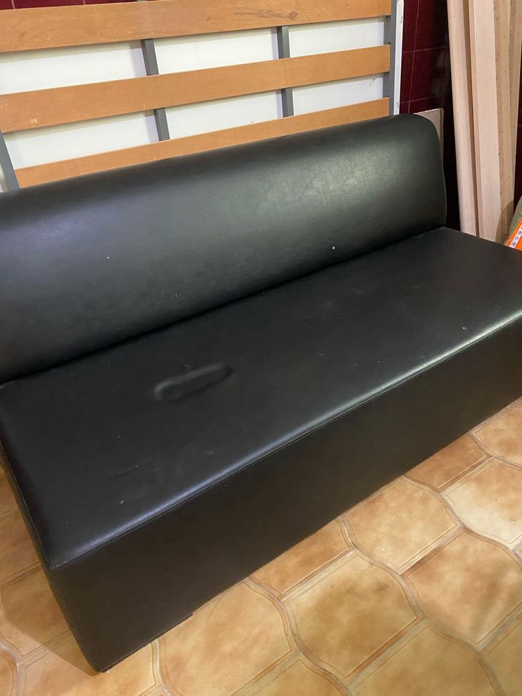 Sofa barato pele
