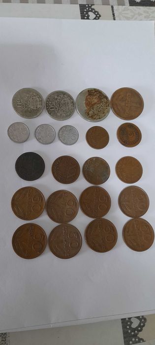 Moedas antigas República Portuguesa