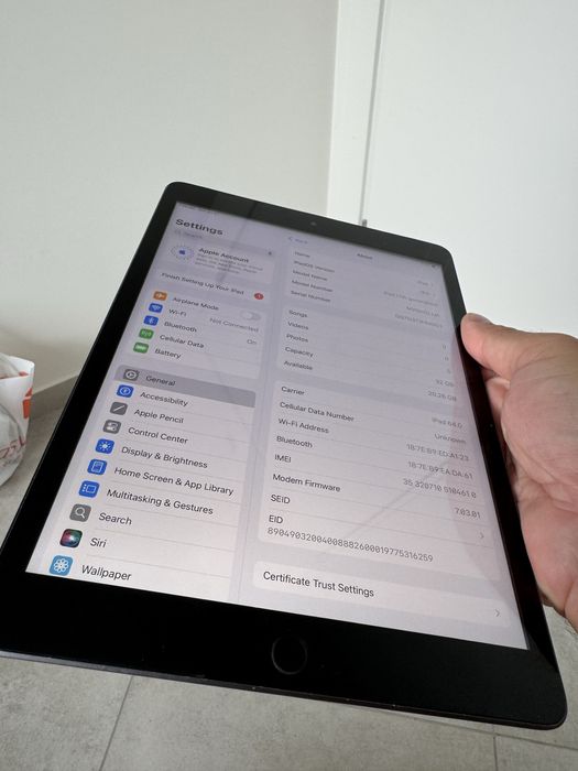 iPad 7 покоління. 32GB. LTE. Сімкарта. Без обмежень. Гарантія