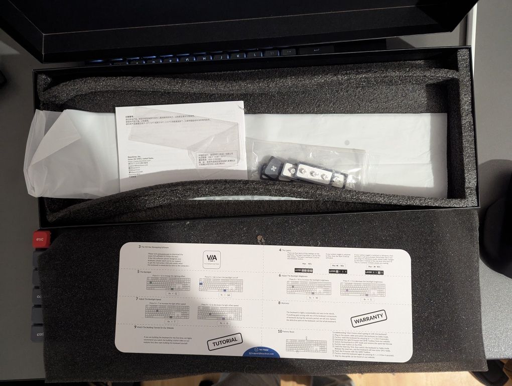Klawiatura mechaniczna bezprzewodowa Keychron K5 PRO K5P-B3