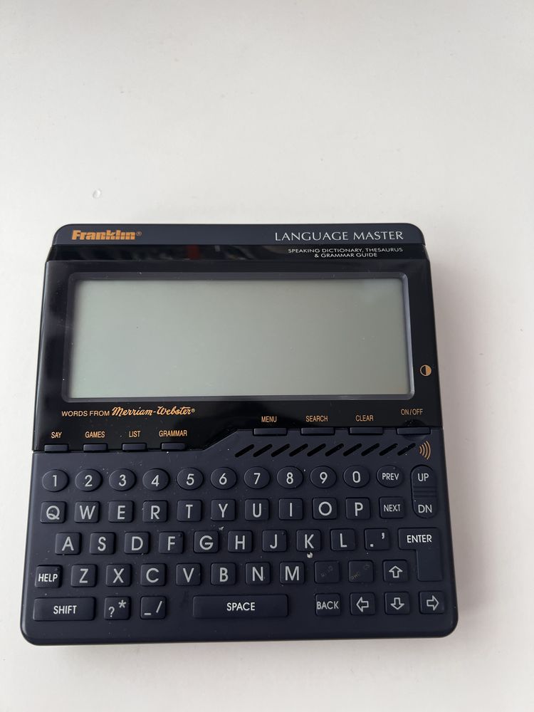Franklin Language Master LM600b mówiący Master stan jak nowy