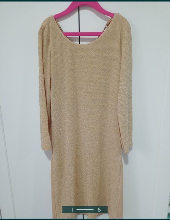 Nowa złota,  sukienka 34,xs