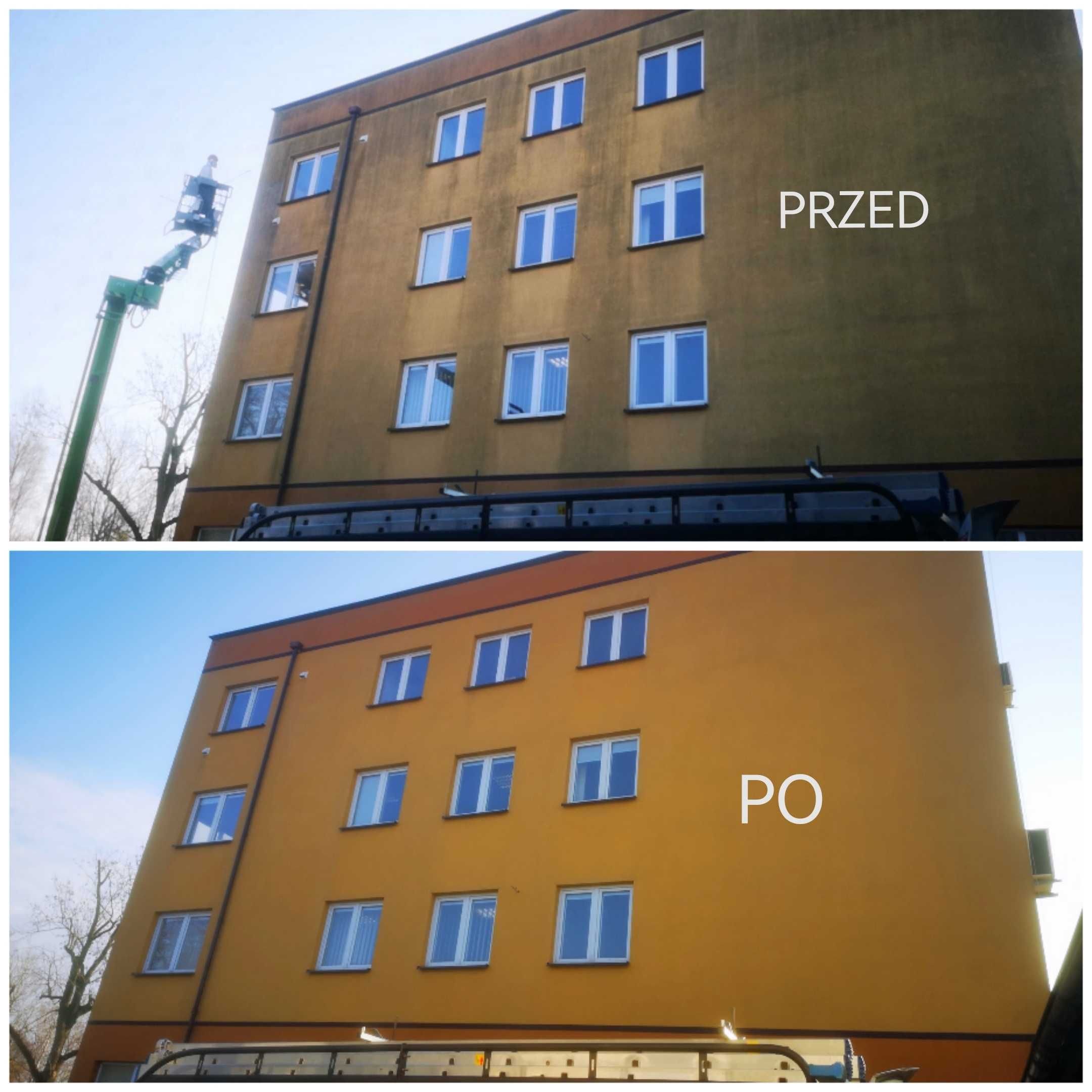 MYCIE Kostki brukowej, elewacji, dachów, silosów, prace wysokościowe