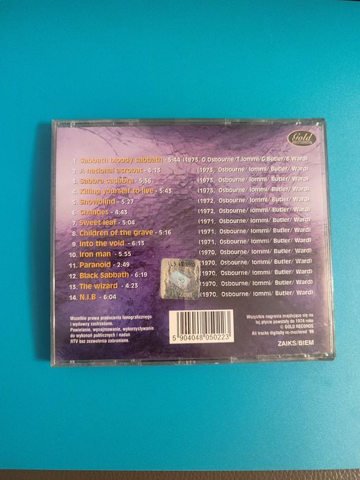 Black Sabbath płyta CD