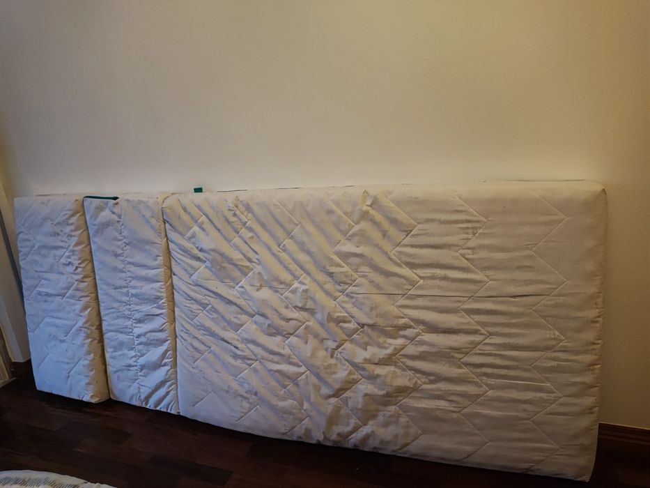 Colchão de espuma p/cama extensível, 80x200 cm