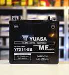 Akumulator motocyklowy AGM YUASA YTX14-BS 12V 12Ah 200A