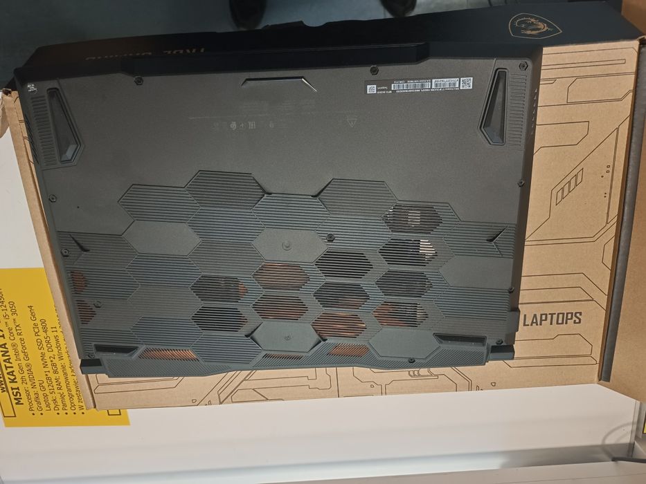 Laptop Gamingowy MSI Katana 17 b12u Komis Madej Sc