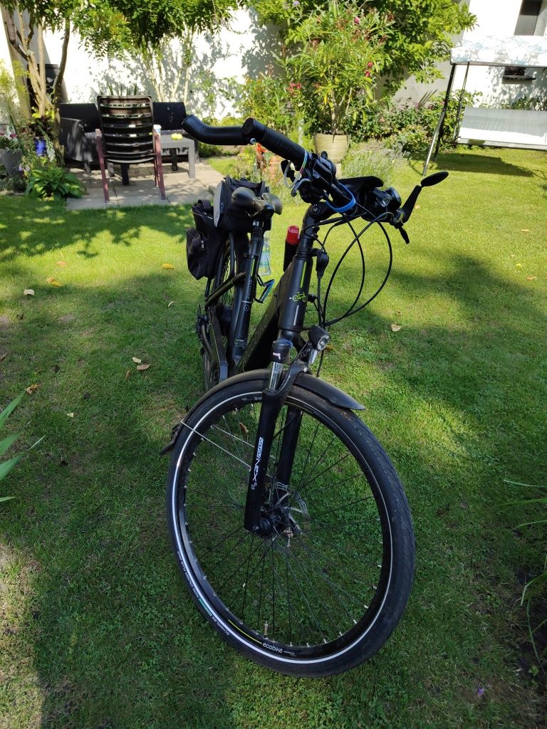 Rower elektryczny Ecobike X-cross L 19. Koła 28
