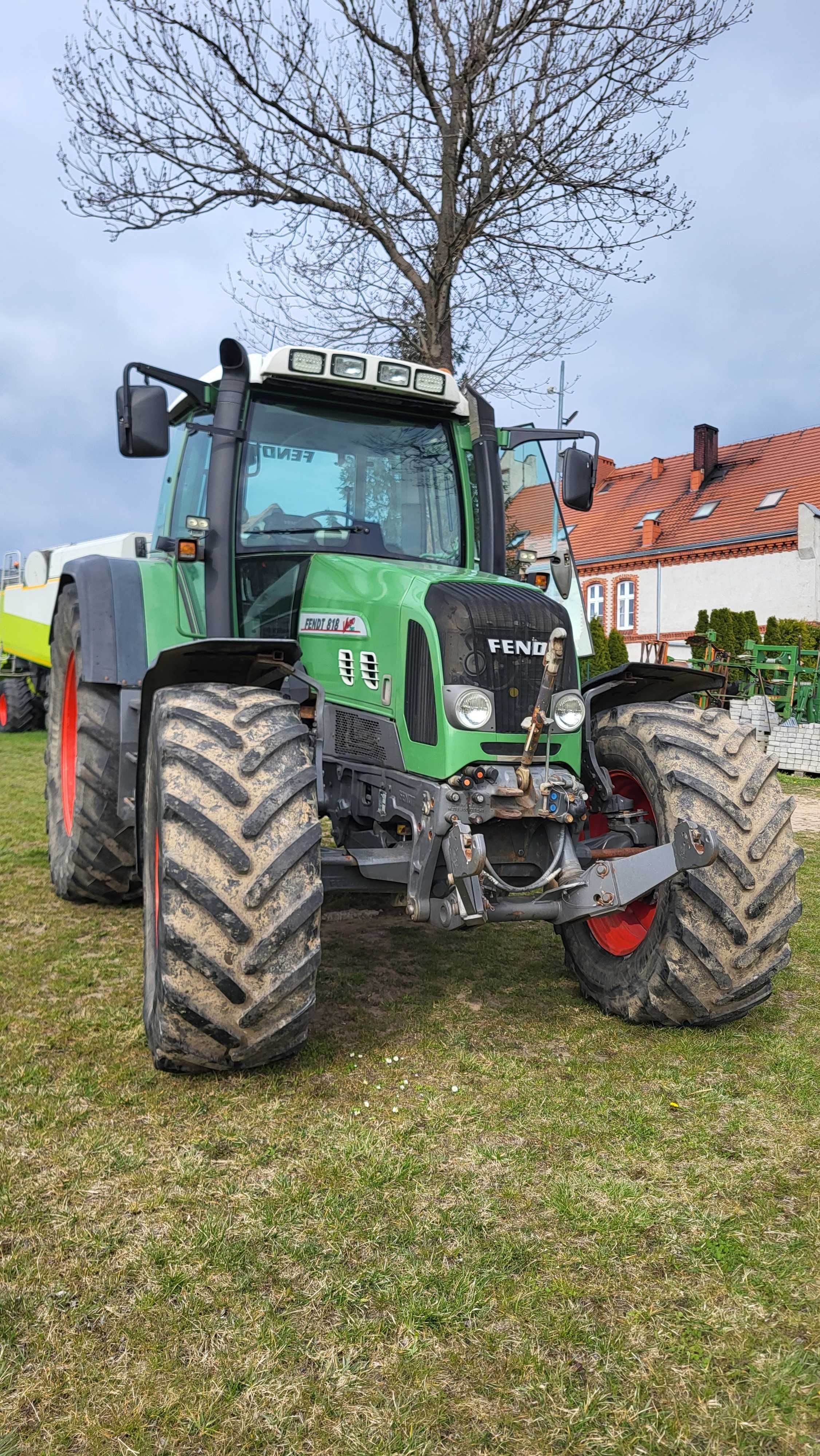 Ciągnik Fendt 818 vario TMS