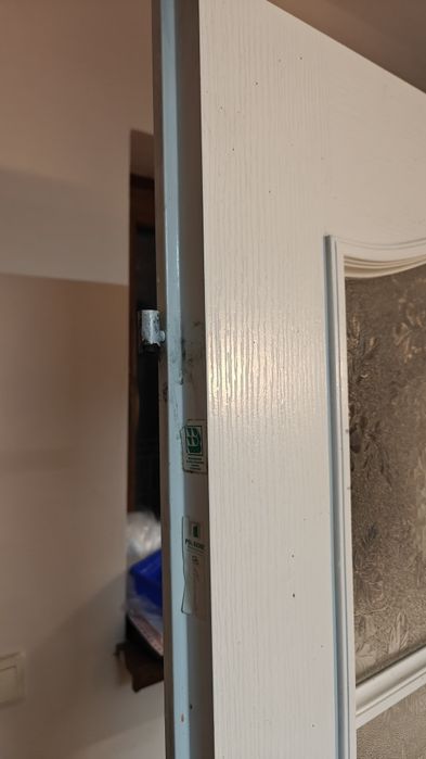 Używane drzwi wewnętrzne bez klamki 80 cm