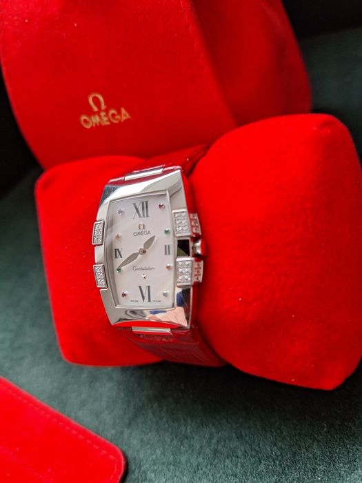 Damski zegarek Omega Constellation  Quadrella