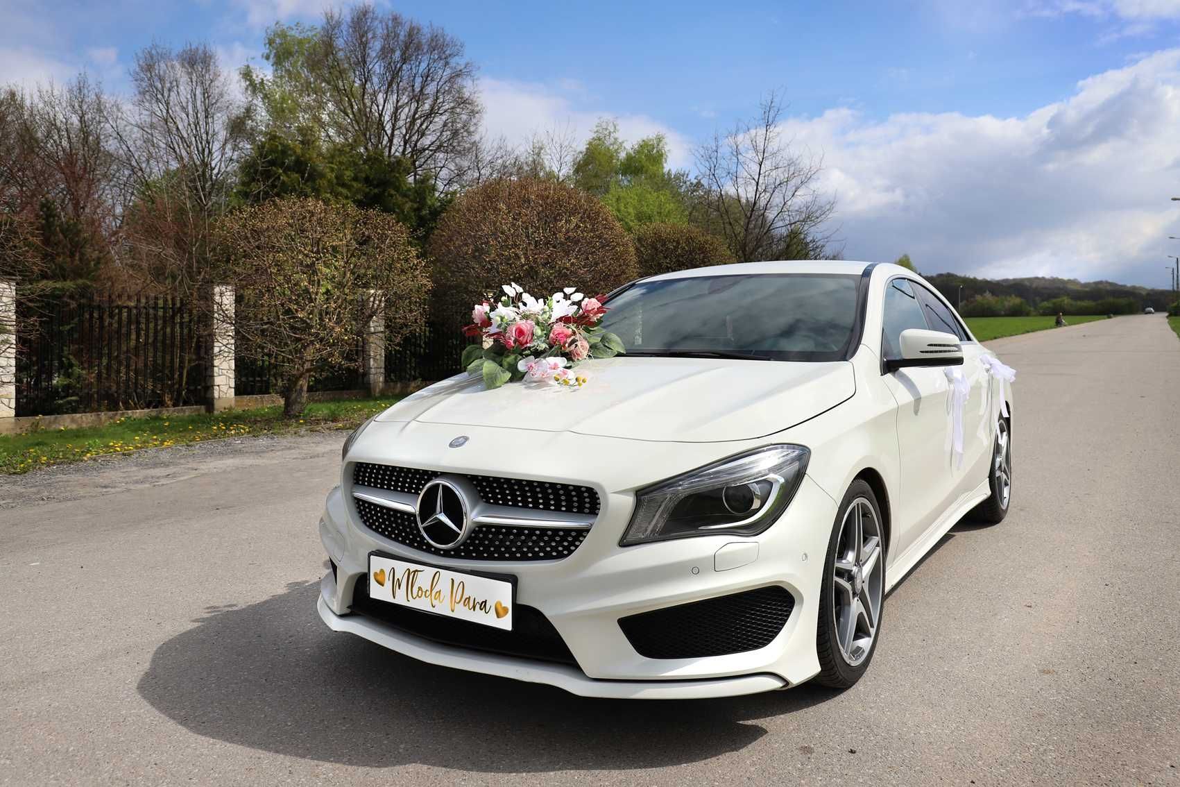 Samochód / auto na ślub/wesele Wyjątkowy Mercedes CLA AMG