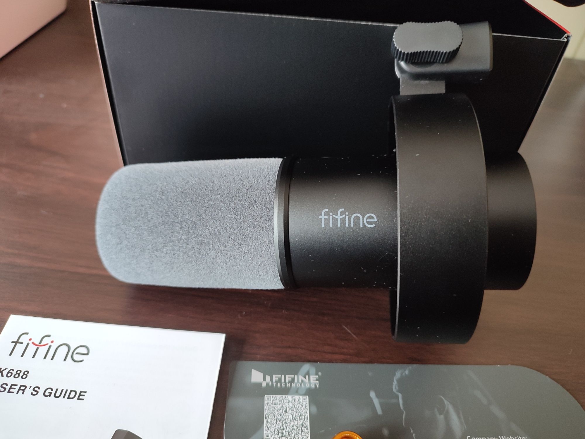 Fifine K688 USB та XLR подкаст мікрофон динамічний топ рівень!