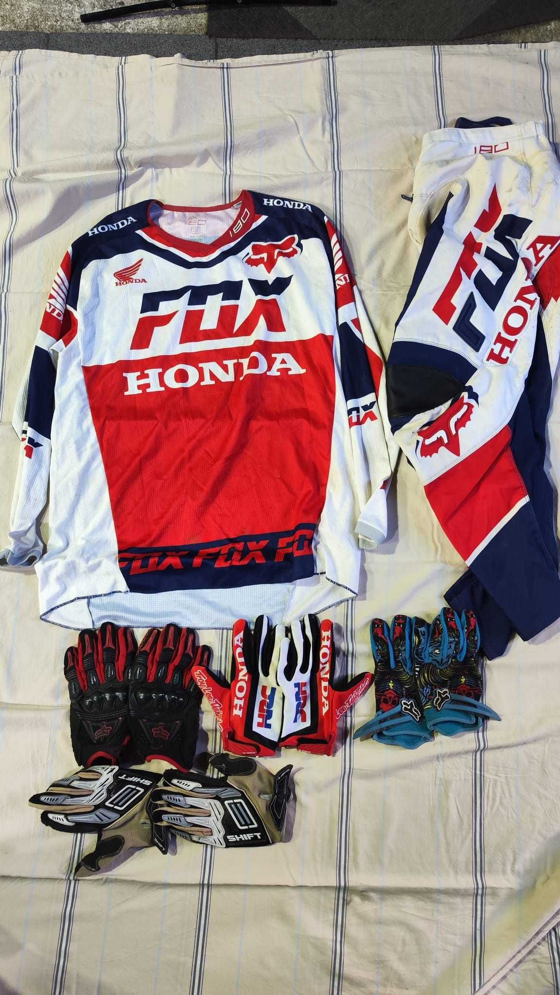 Equipamento motocross Honda