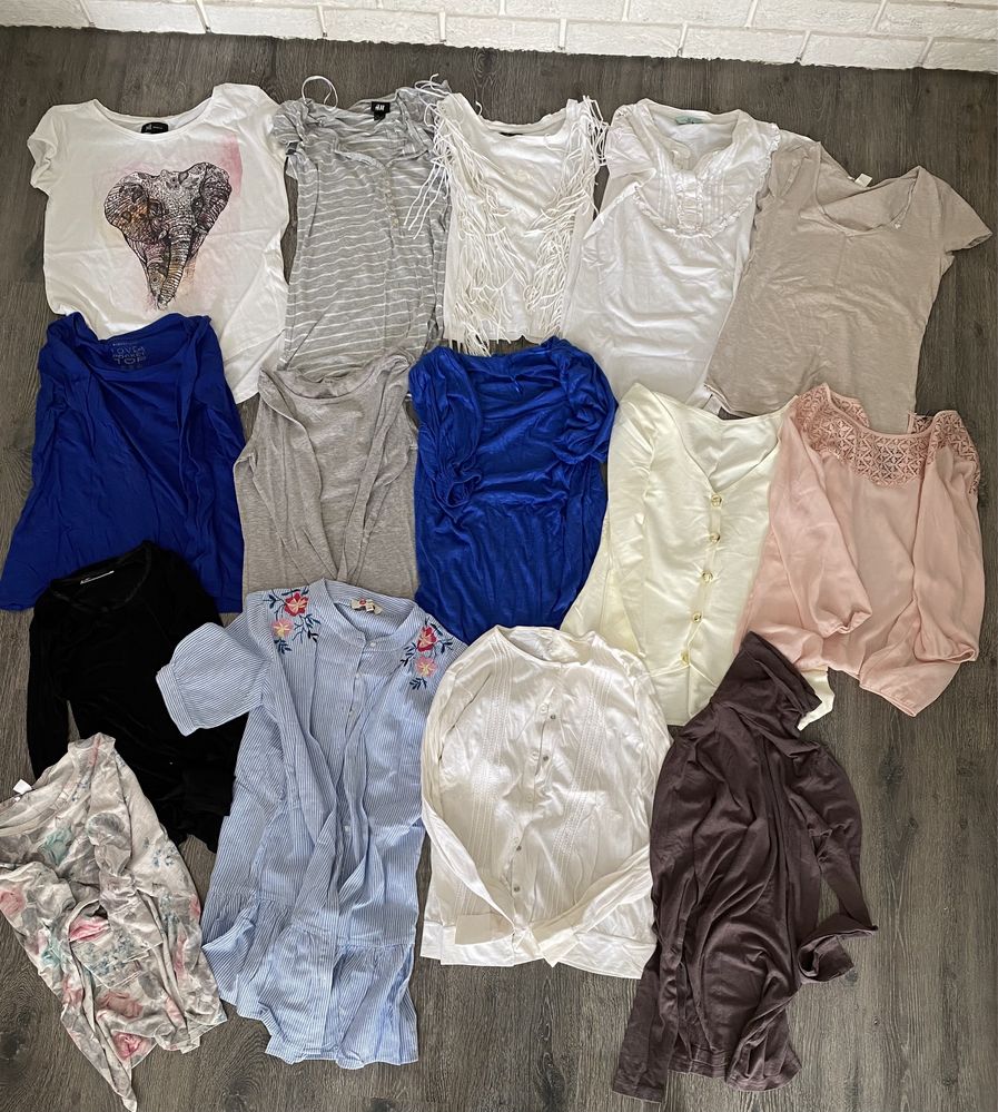 Mega zestaw ubrań damskich - rozmiar S (36)