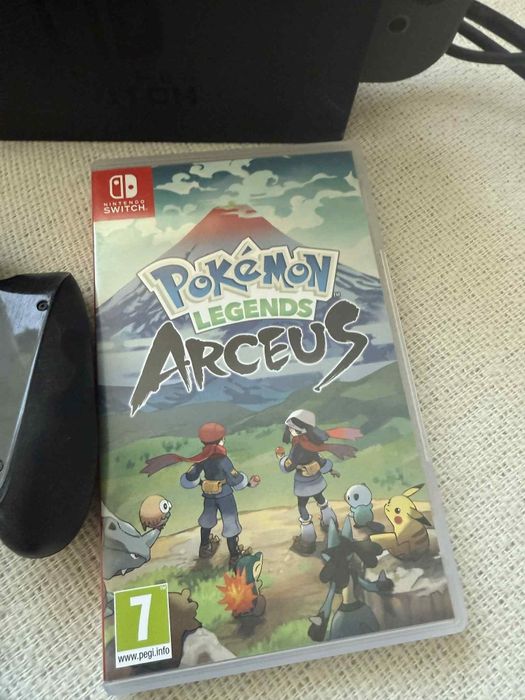 Nintendo Switch V2 + dwa pady + gra
