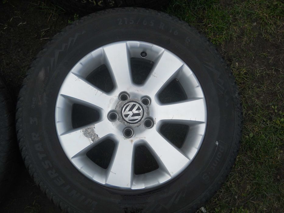 Alufelgi 16 5x112 Volkswagen Tiguan Sharan Seat Audi opony 215/65 r16