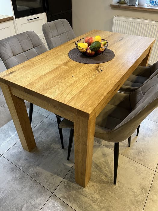 Stół dębowy drewniany