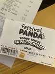 Bilhetes festival Panda