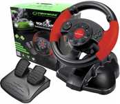 Kierownica Z Pedałami Gamingowa Pc/psx/ Ps2/ Ps3