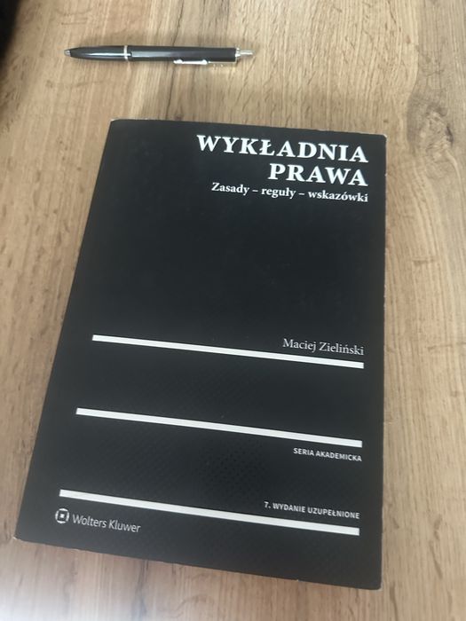Wykładnia prawa - Maciej Zieliński