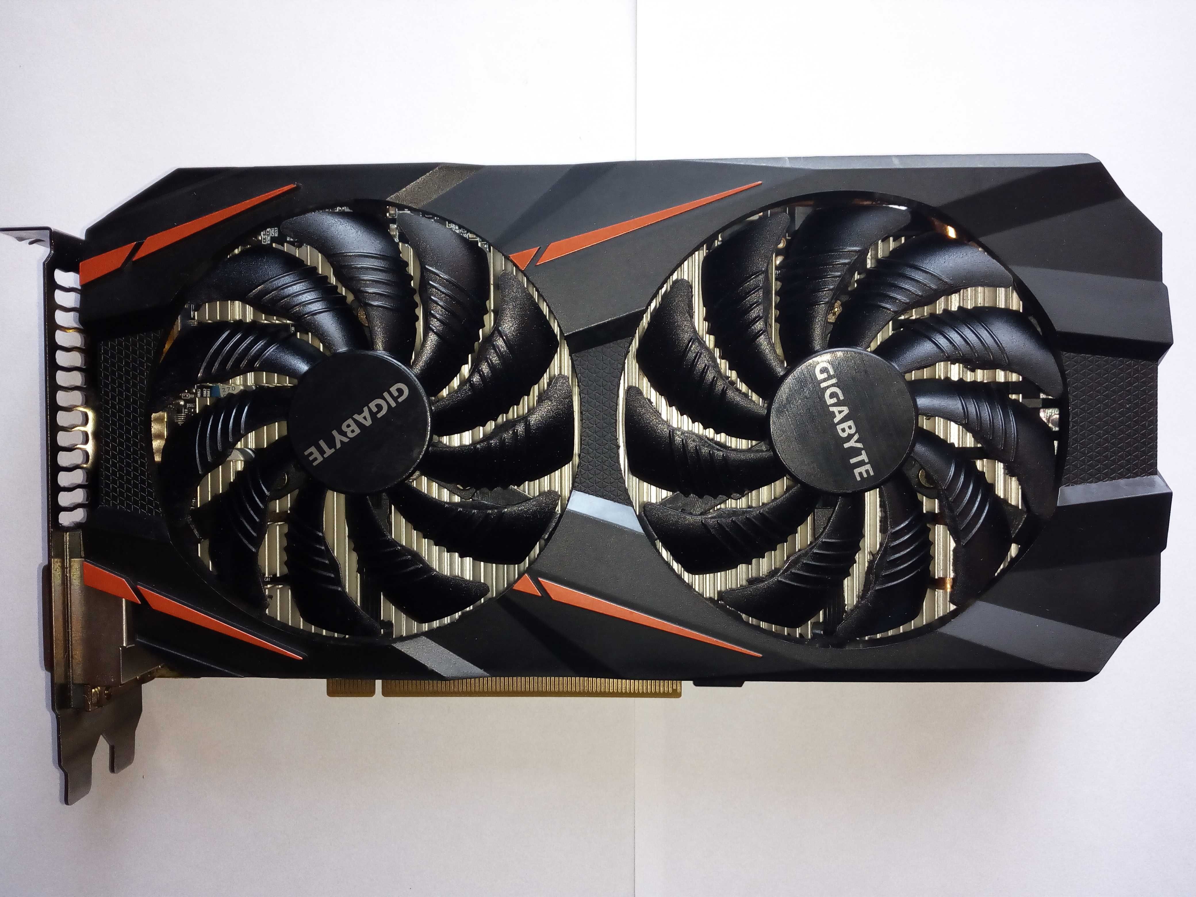 Видеокарта GIGABYTE GTX 1060 6Gb не рабочая