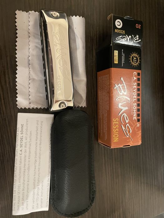 Blues harmonika C.A. Seydel Söhne standart C