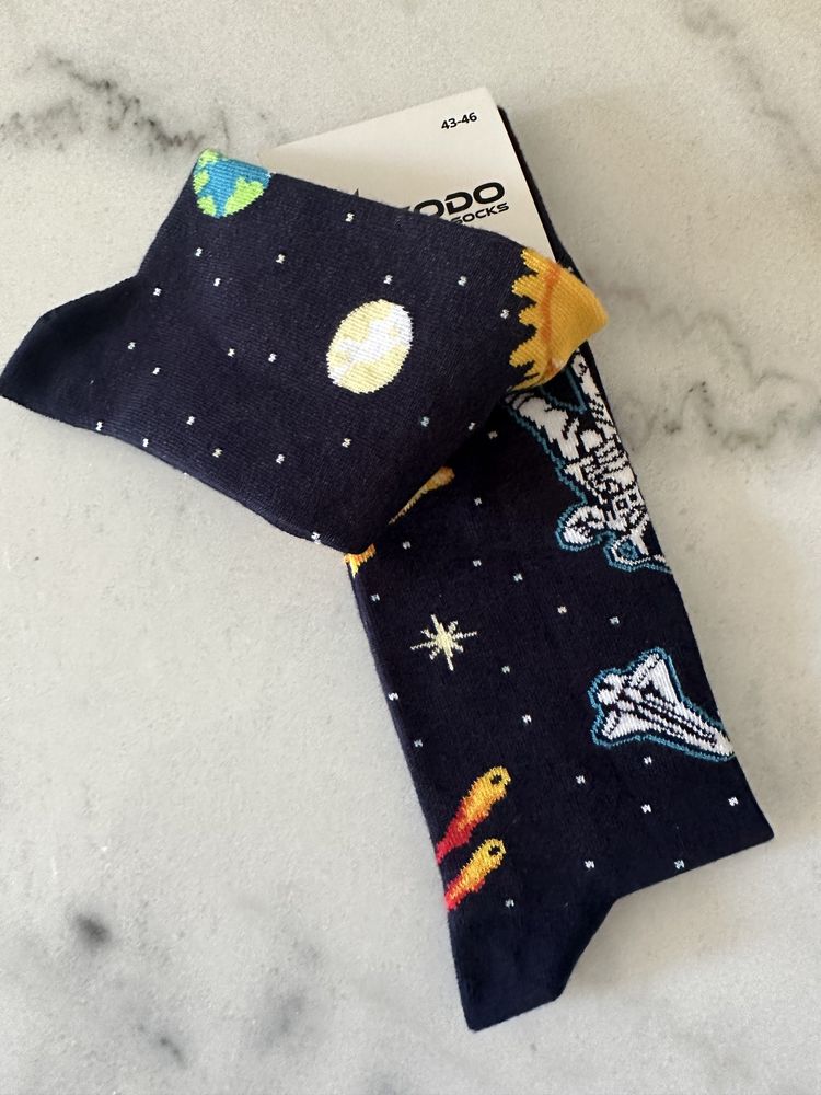 Skarpetki Todo Socks 43-46 Kosmos, Planety, Astronauta