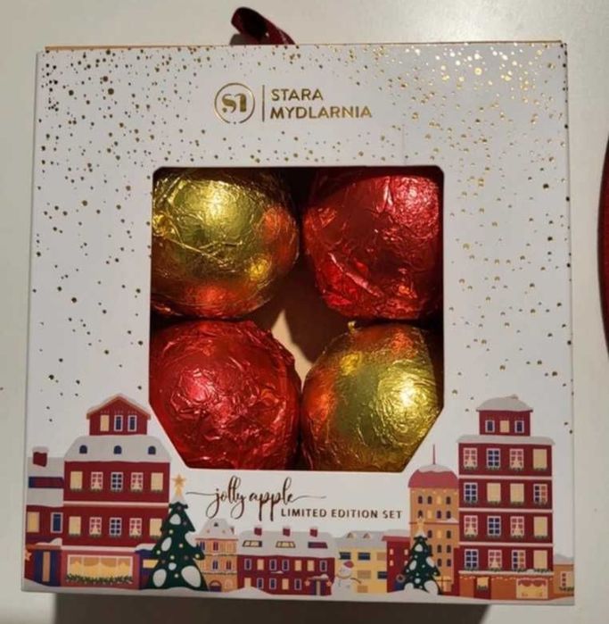 Stara Mydlarnia kule do kąpieli 4 sztuki zestaw kul do kąpieli