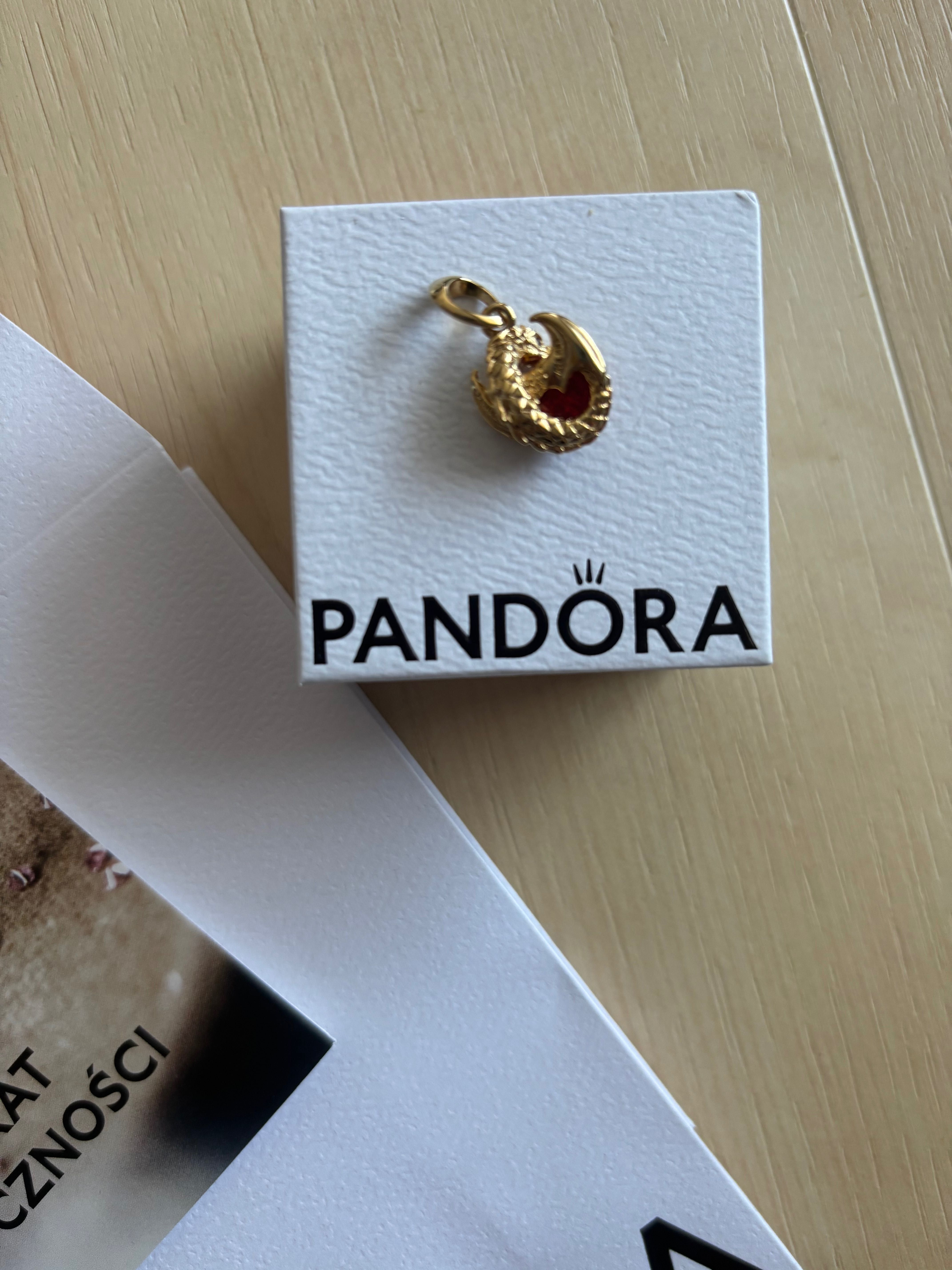 Pandora Gra o tron nowy oryginalny charms smok