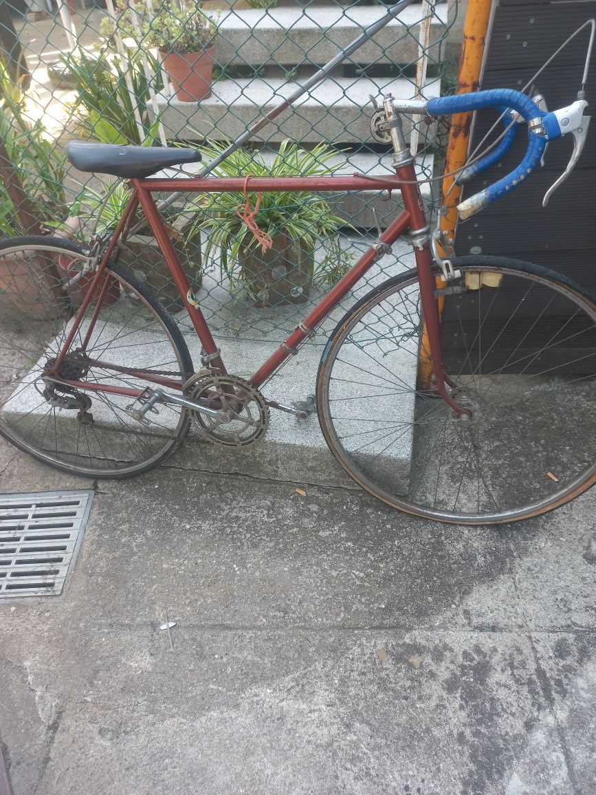 Bicicleta de corrida vintage