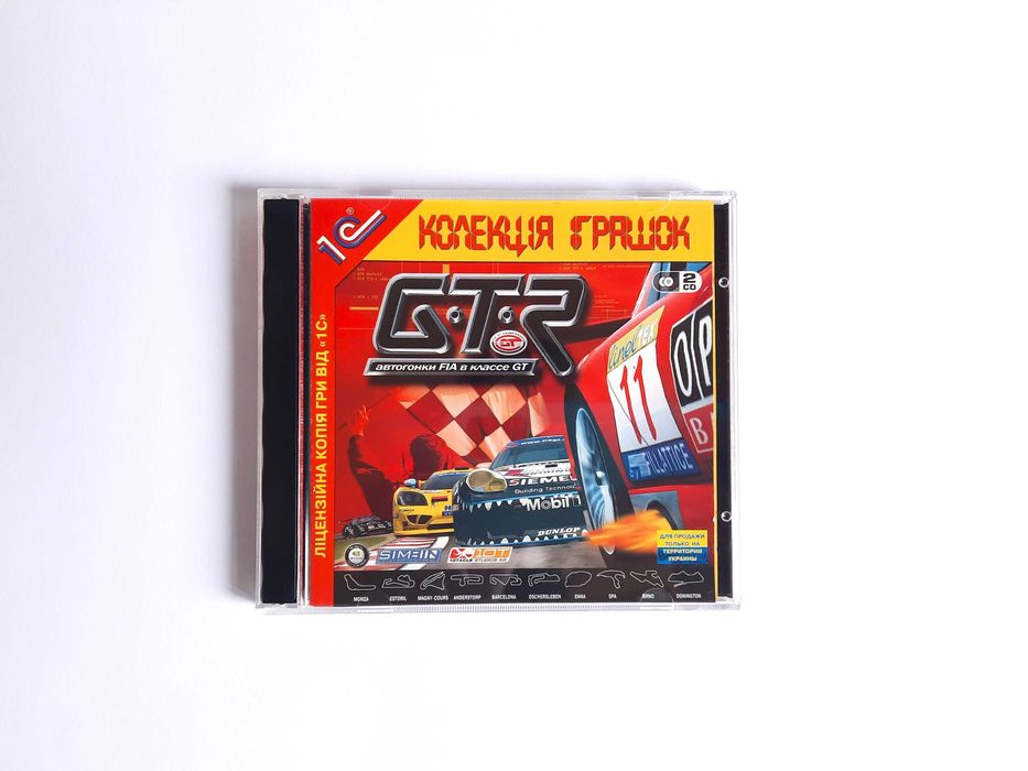 Відеогра для PC: GTR автогонки FIA в класі GT, Автосимулятор (SimBin)