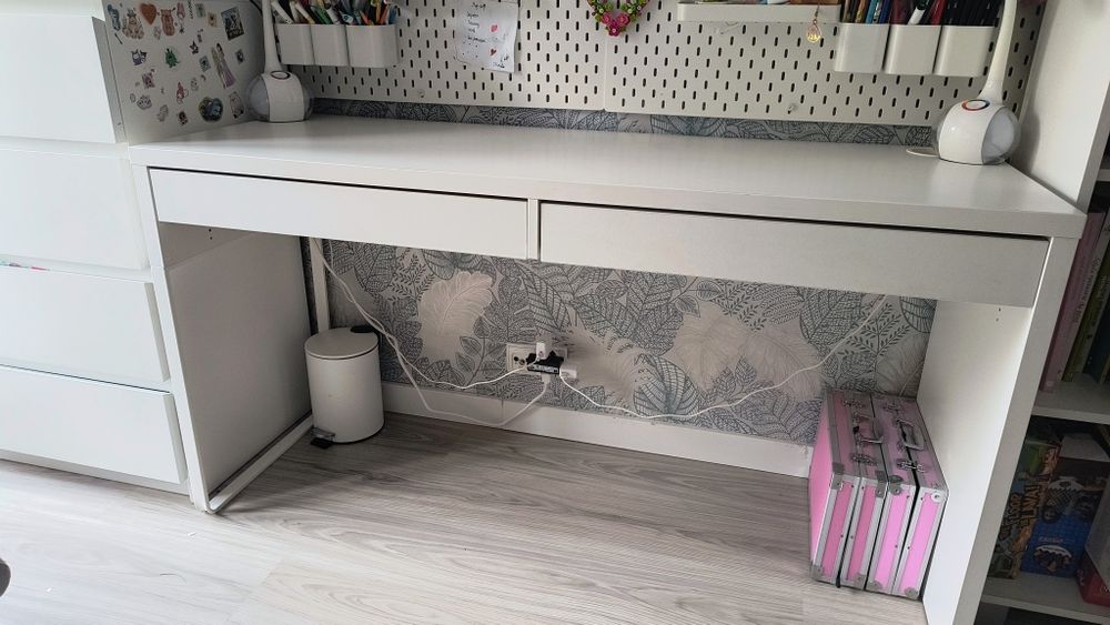 Biurko Ikea podwójne