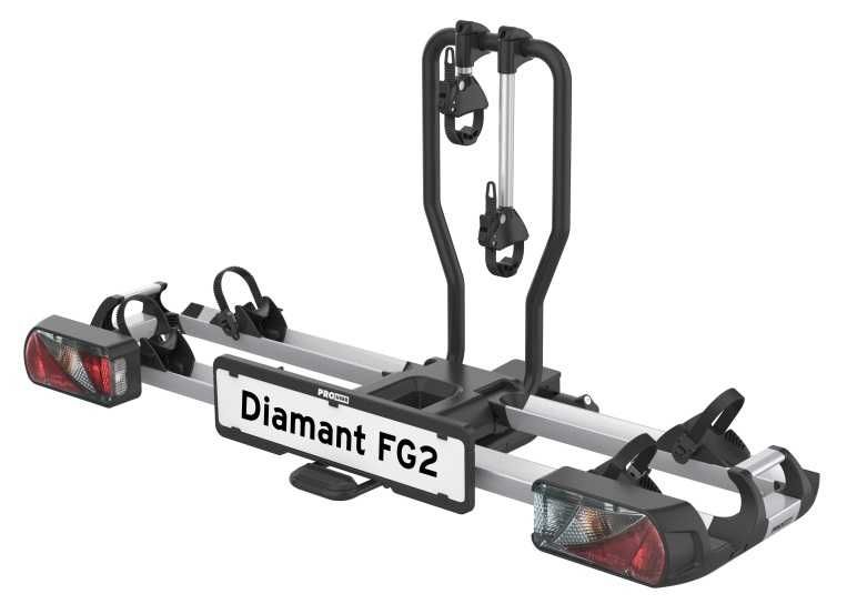 Bagażnik rowerowy Platforma rowerowa hak 2 Rower PROUSER Diamant FG2