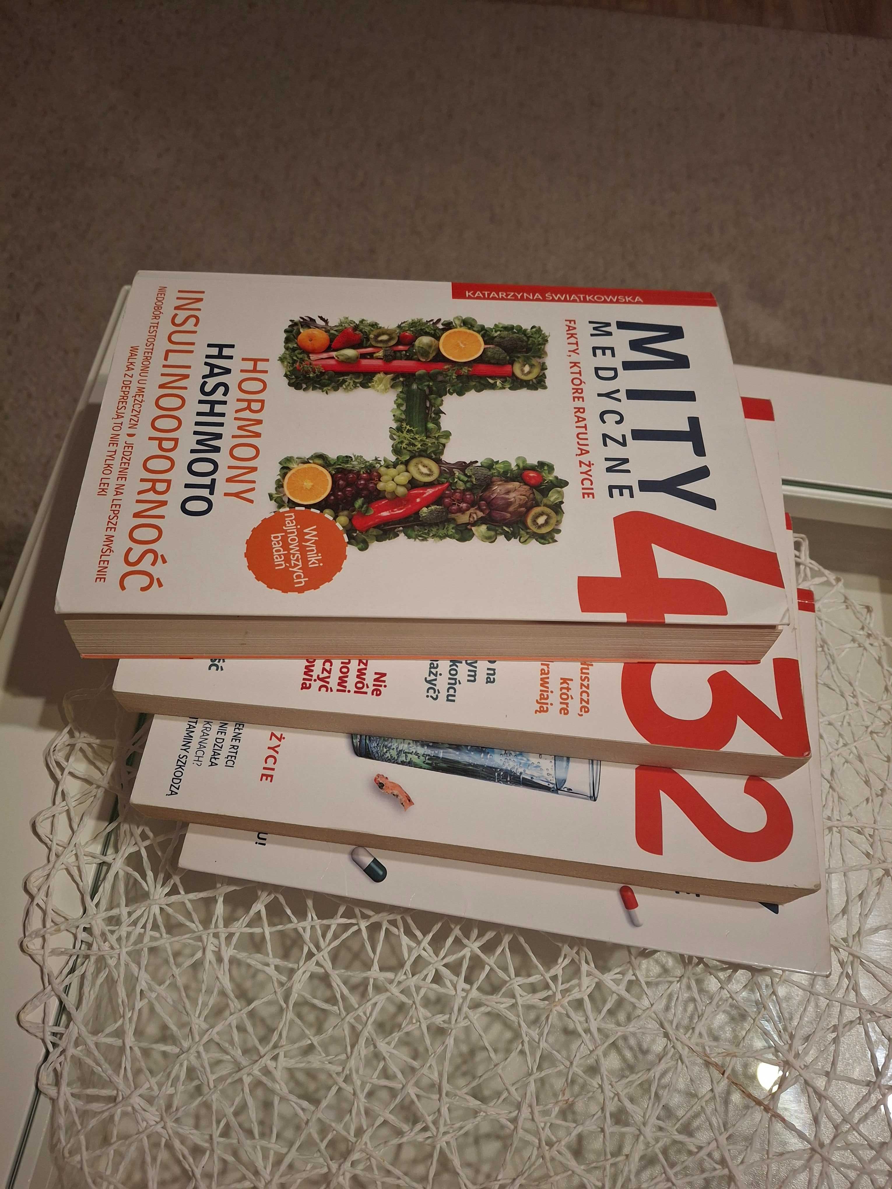 Książki zestaw "Mity medyczne" 1-4